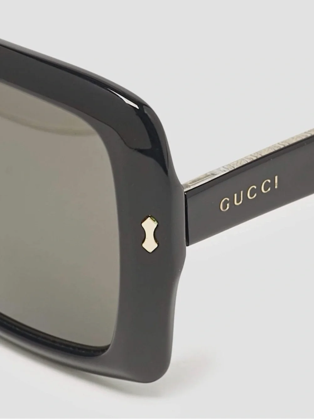 Gucci Black GG0366S Oversized Square Sunglasses with Case